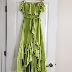 Free People Strapless Midi Dress